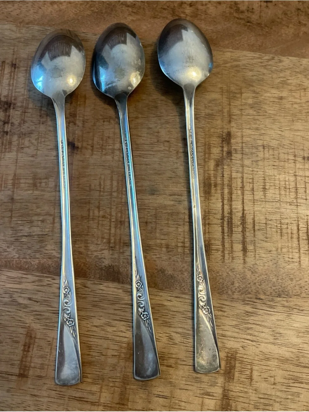 International Revelation Iced Tea Spoons